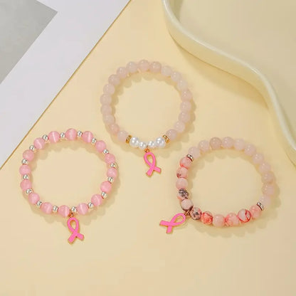 Pink Ribbon Bracelet | Støtt brystkreft