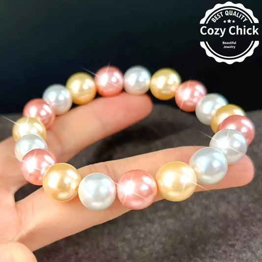 Dopamine Pearl Bracelet | Støtt brystkreft
