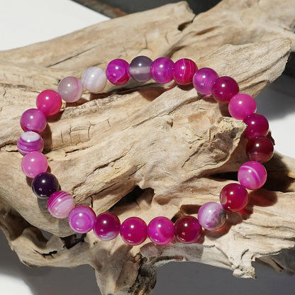 Agate Bracelet | Støtt brystkreft