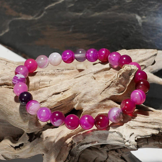 Agate Bracelet | Støtt brystkreft