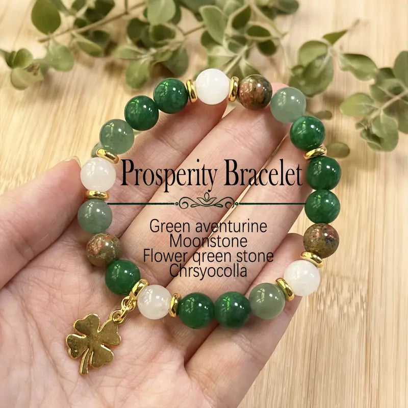 Clover Charm Bracelet | Støtt brystkreft