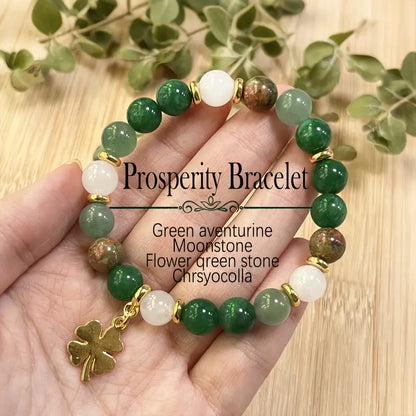 Clover Charm Bracelet | Støtt brystkreft