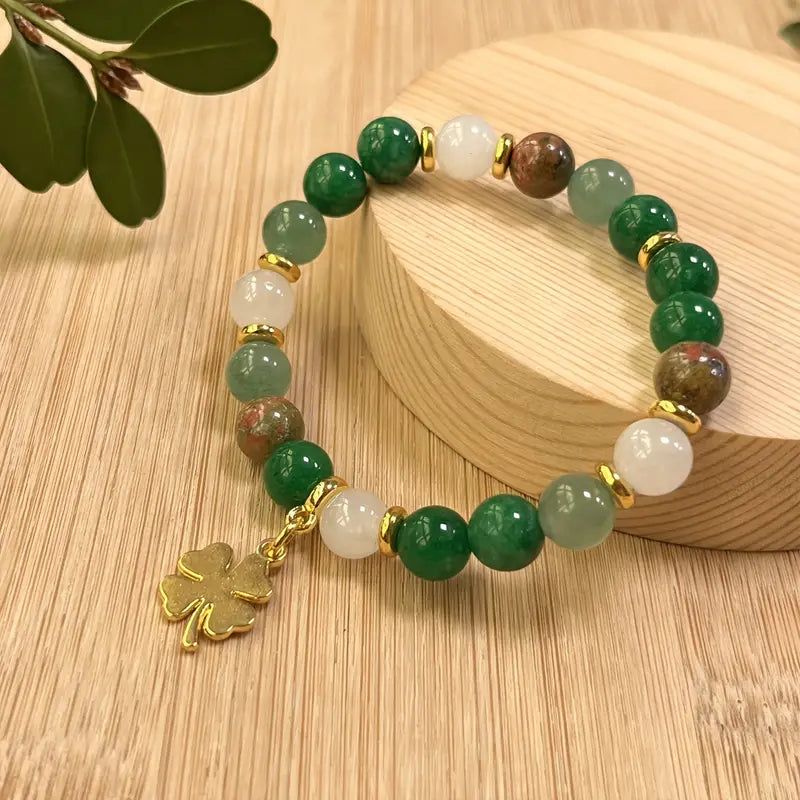 Clover Charm Bracelet | Støtt brystkreft