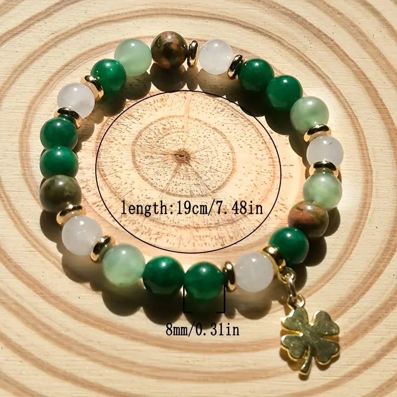Clover Charm Bracelet | Støtt brystkreft