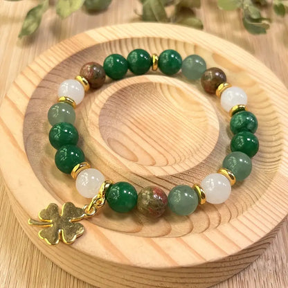 Clover Charm Bracelet | Støtt brystkreft