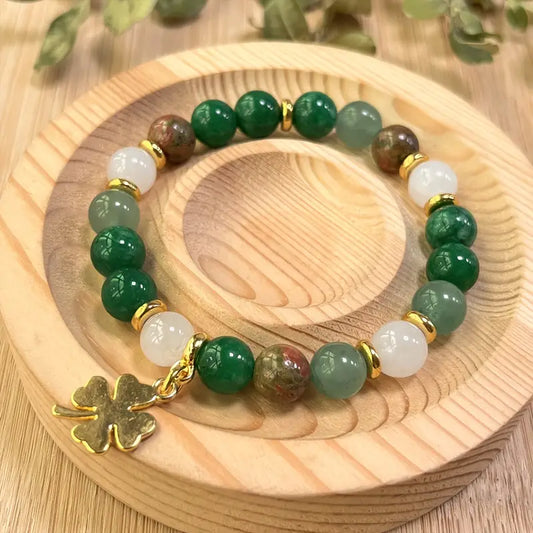 Clover Charm Bracelet | Støtt brystkreft