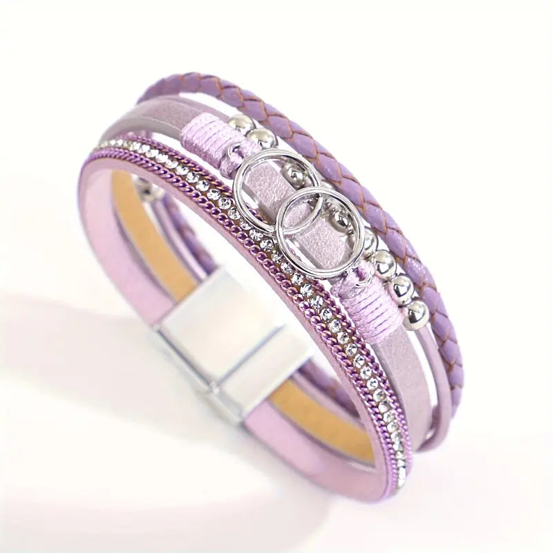 Glamorous Weave Bracelet | Støtt brystkreft