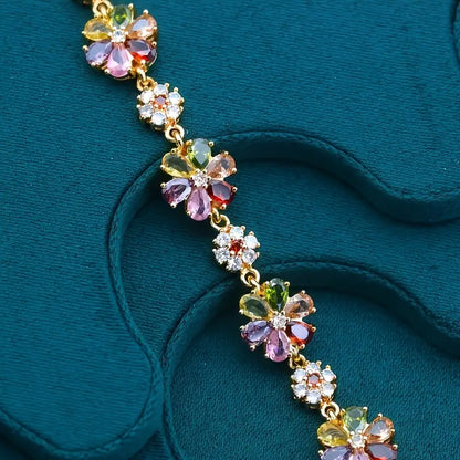 Colorful Floral Bracelet | Støtte Brystkreft