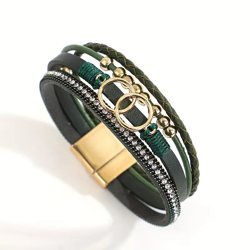 Glamorous Weave Bracelet | Støtt brystkreft