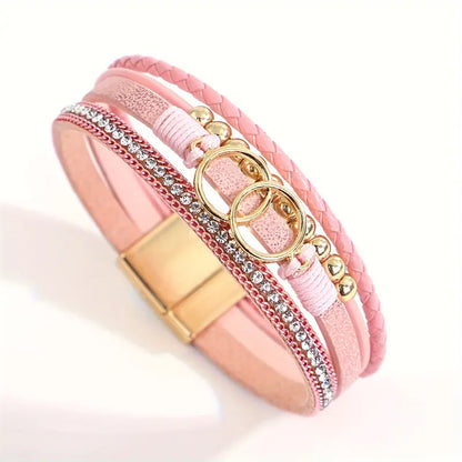 Glamorous Weave Bracelet | Støtt brystkreft