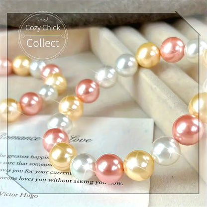 Dopamine Pearl Bracelet | Støtt brystkreft