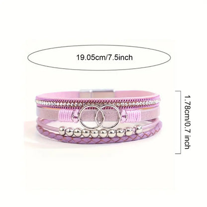 Glamorous Weave Bracelet | Støtt brystkreft