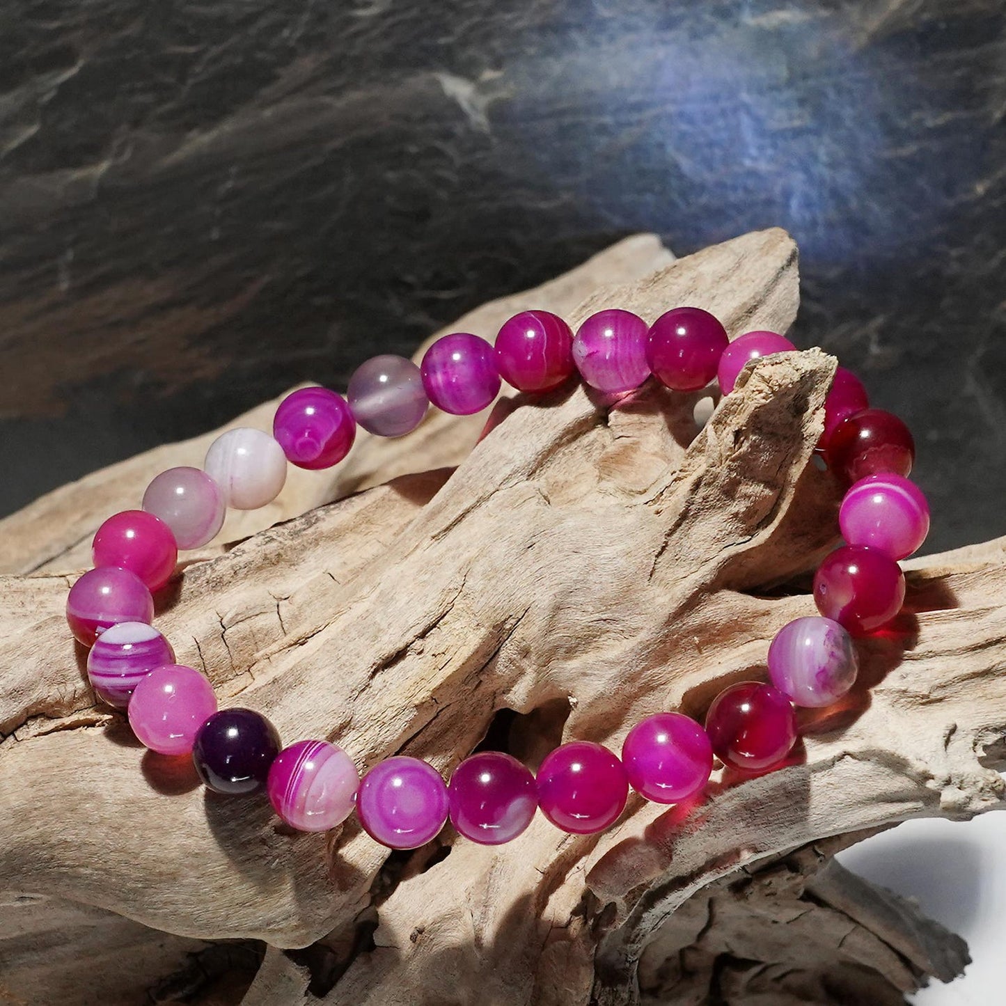 Agate Bracelet | Støtt brystkreft