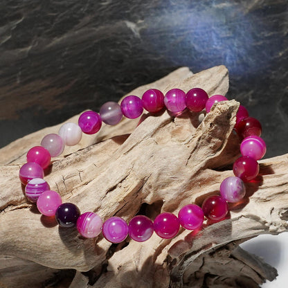 Agate Bracelet | Støtt brystkreft