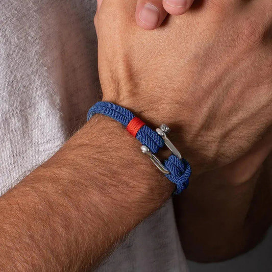 Anchor Navy Bracelet | Støtt diabetes