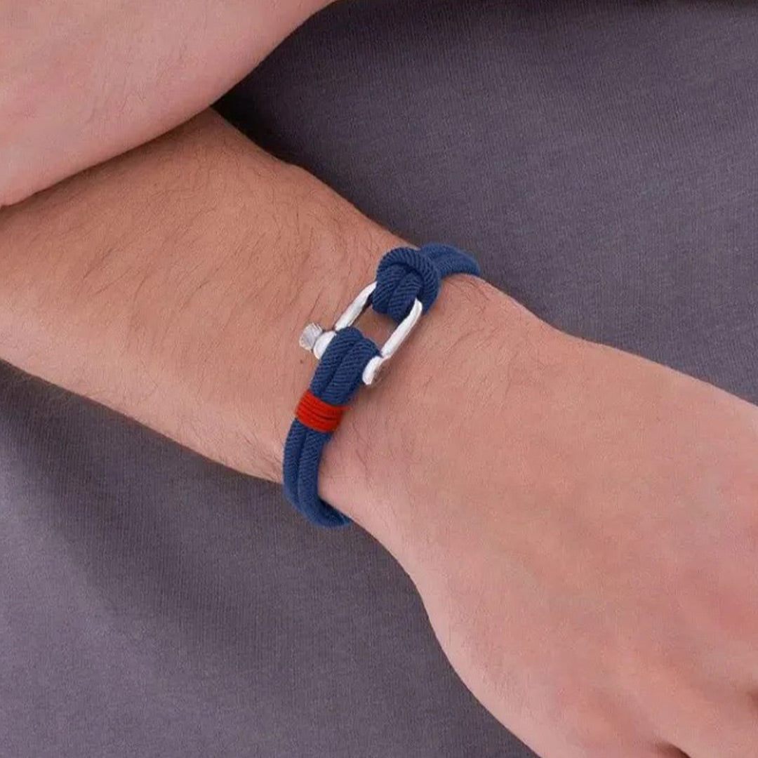 Anchor Navy Bracelet | Støtt diabetes