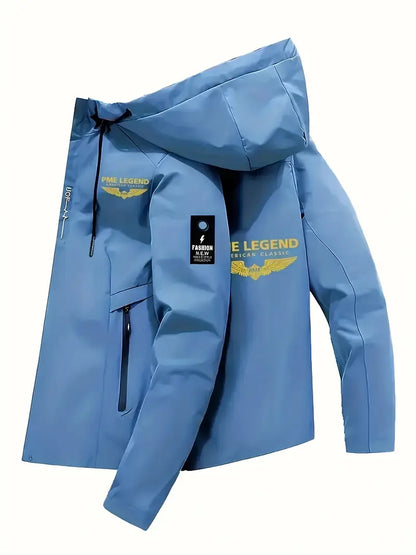 Evander™ - Hoodiejakke for menn med flytema