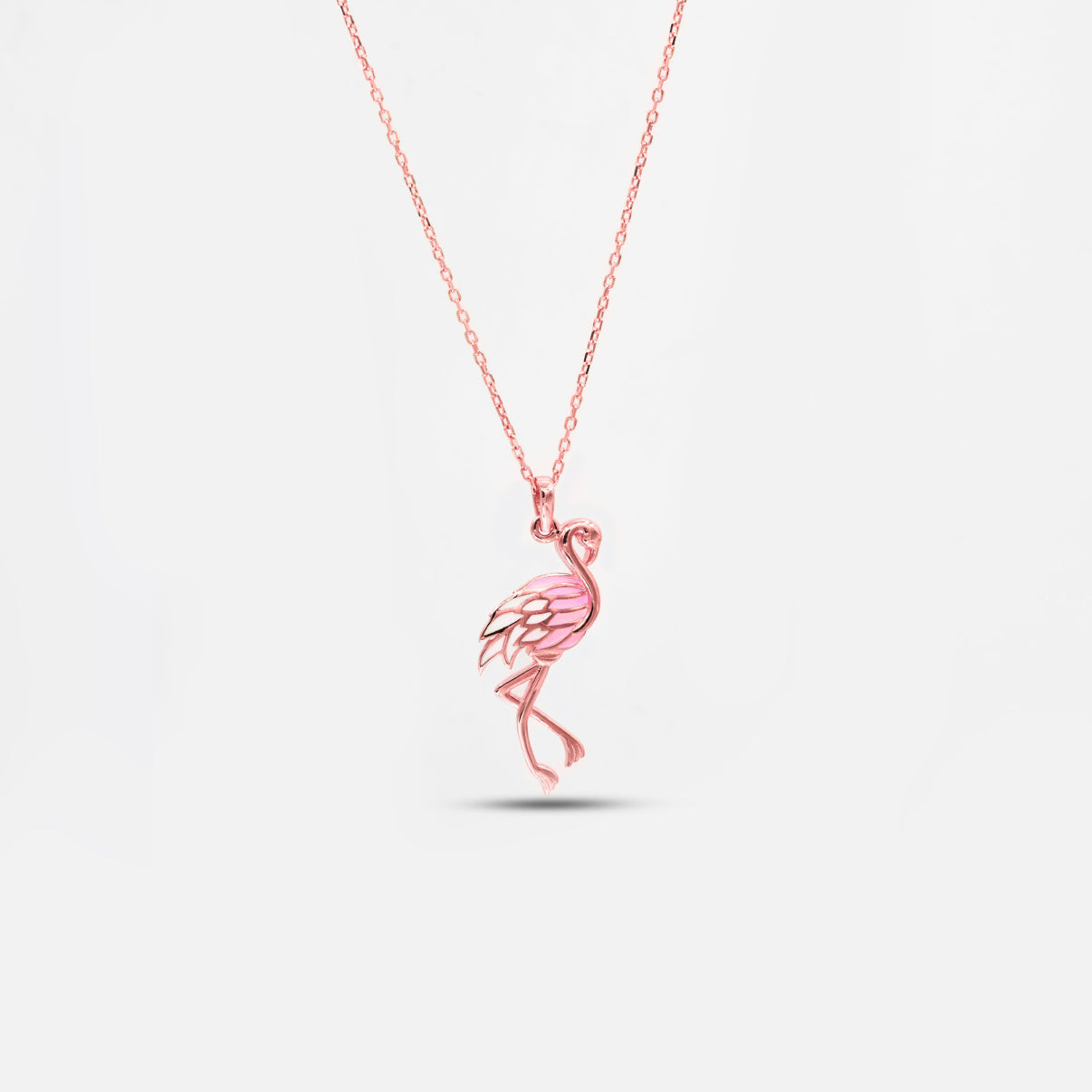 Pink Flamingo Necklace | Støtt brystkreft