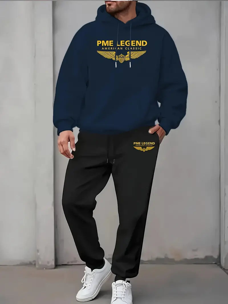 Malrik™ - Hettegenser og joggebukse-sett