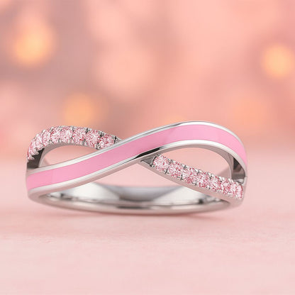 Pink Infinity Ring | Støtt brystkreft