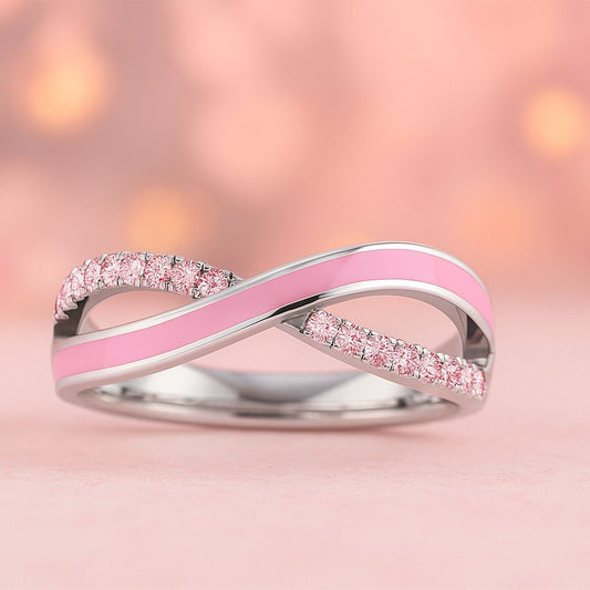 Pink Infinity Ring | Støtt brystkreft