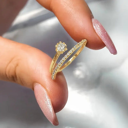 Sparkling Golden Ring | Støtt brystkreft