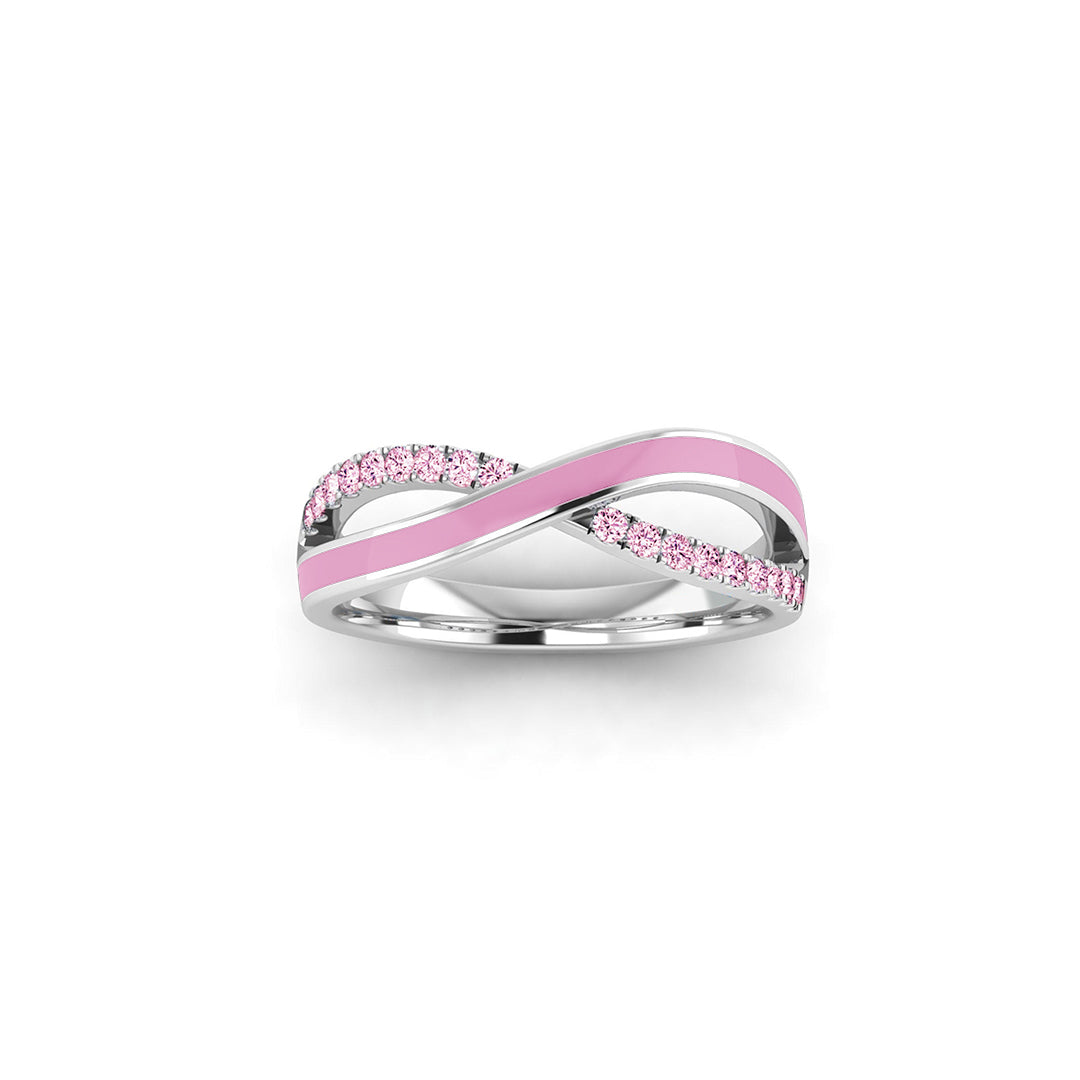 Pink Infinity Ring | Støtt brystkreft
