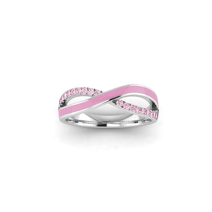Pink Infinity Ring | Støtt brystkreft