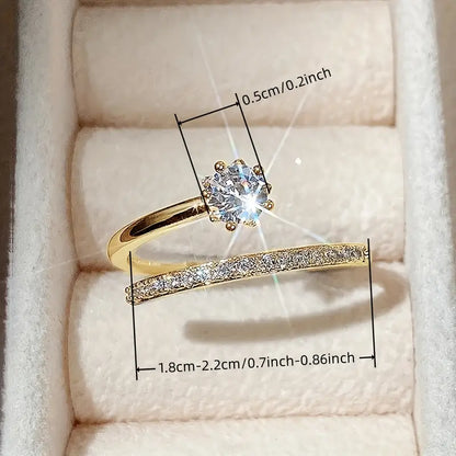 Sparkling Golden Ring | Støtt brystkreft
