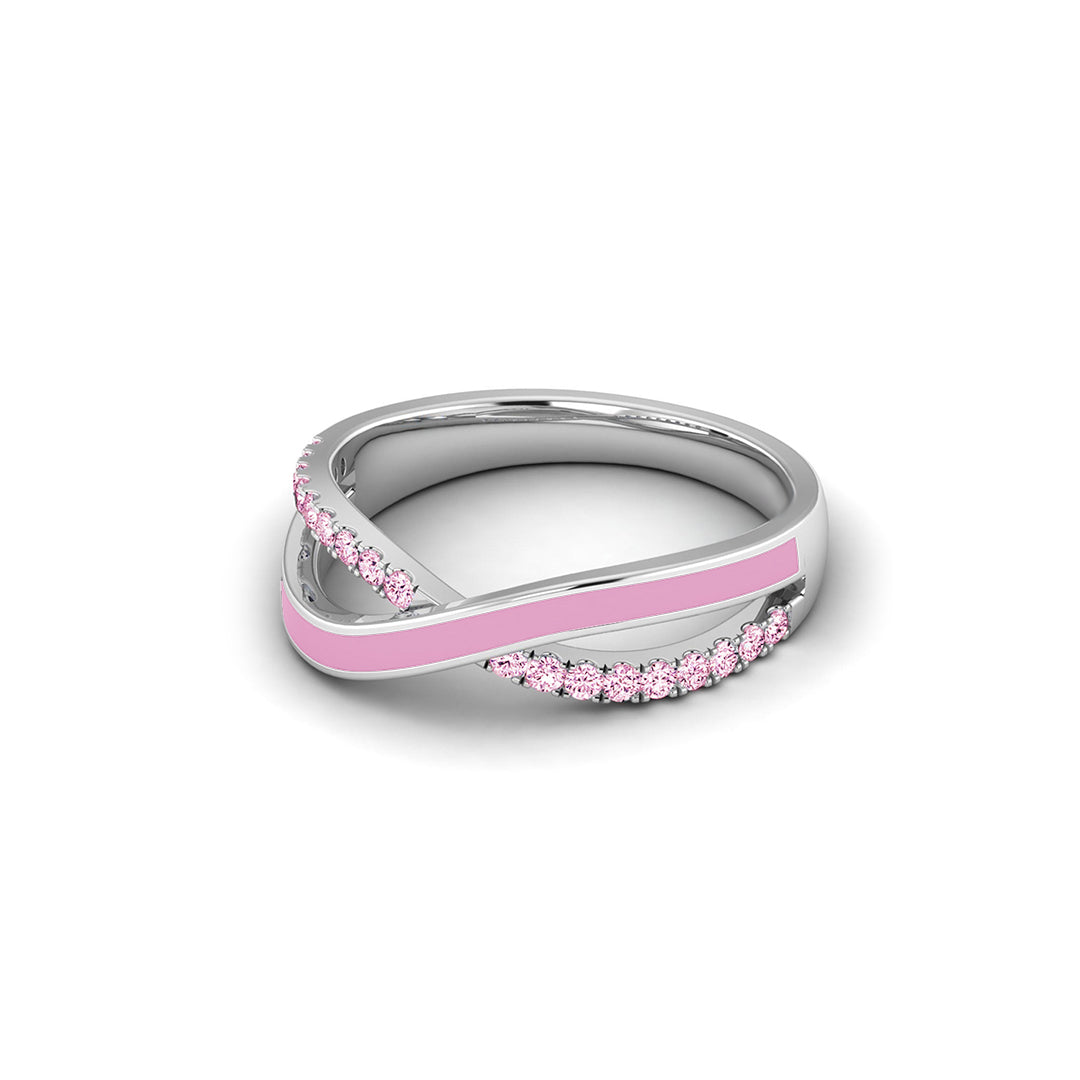 Pink Infinity Ring | Støtt brystkreft