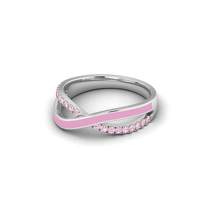 Pink Infinity Ring | Støtt brystkreft