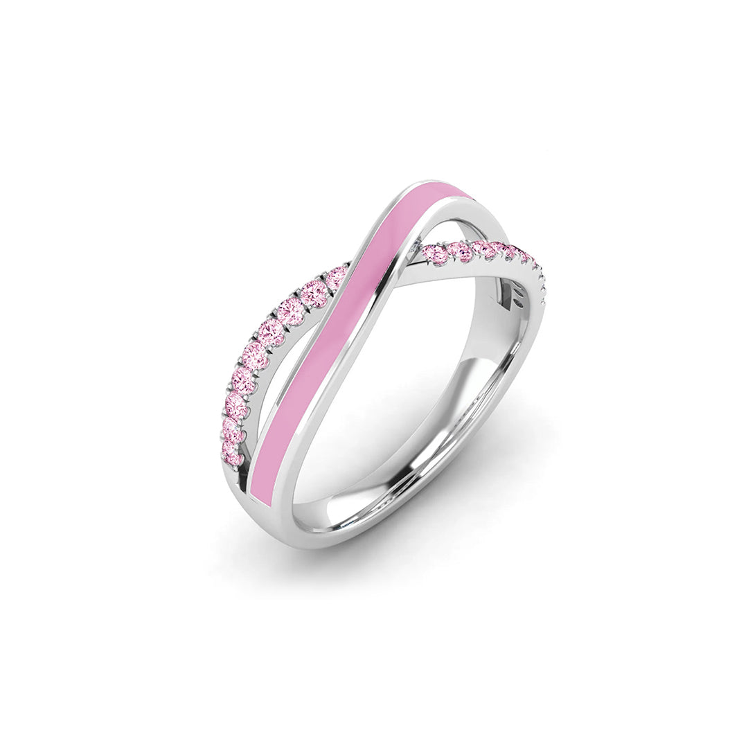 Pink Infinity Ring | Støtt brystkreft