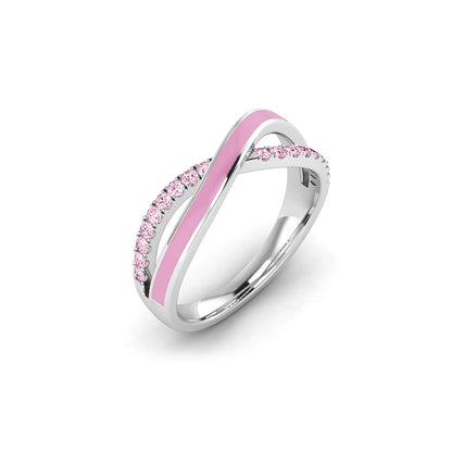 Pink Infinity Ring | Støtt brystkreft