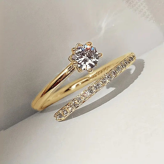 Sparkling Golden Ring | Støtt brystkreft