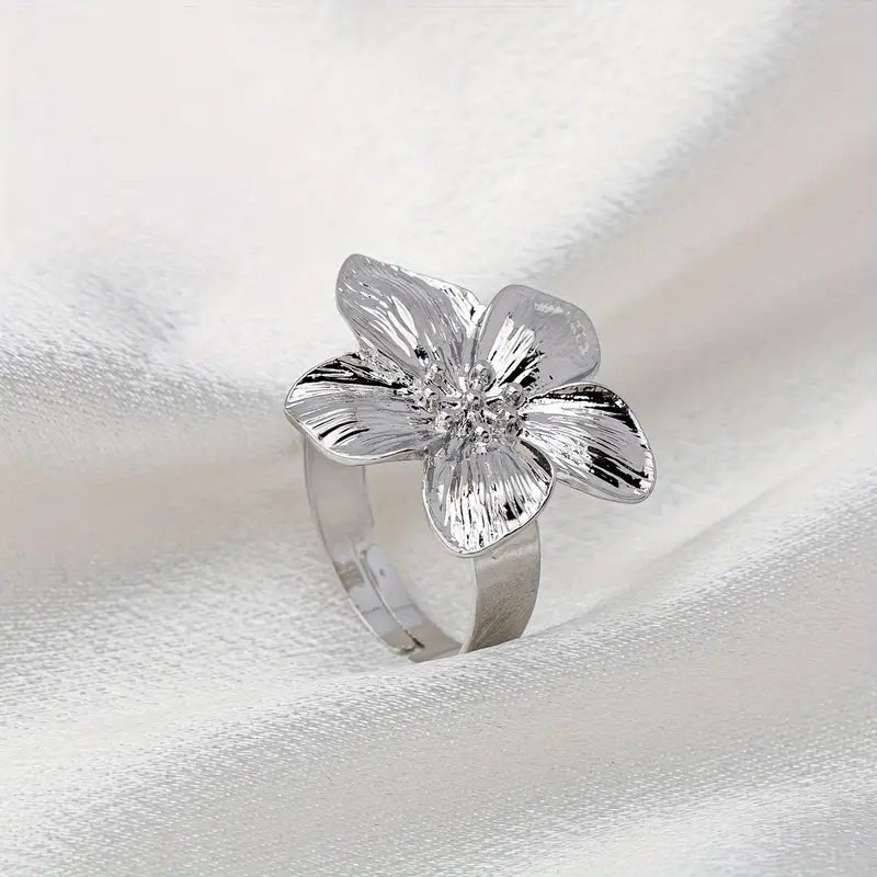 Exquisite Flower Ring | Støtt brystkreft