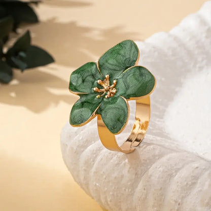 Exquisite Flower Ring | Støtt brystkreft