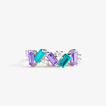 Multicolored Diamond Ring | Støtt brystkreft