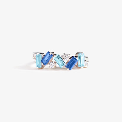 Blue Sparkle Ring | Støtt diabetes