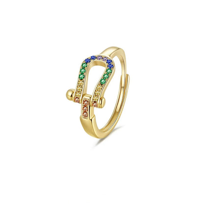 Horse Shoe Ring | Støtt brystkreft
