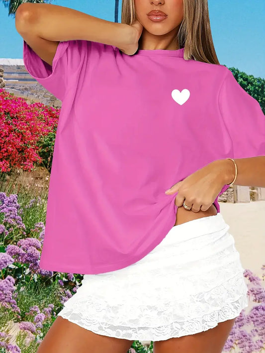Small Heart Shirt | Støtt brystkreft