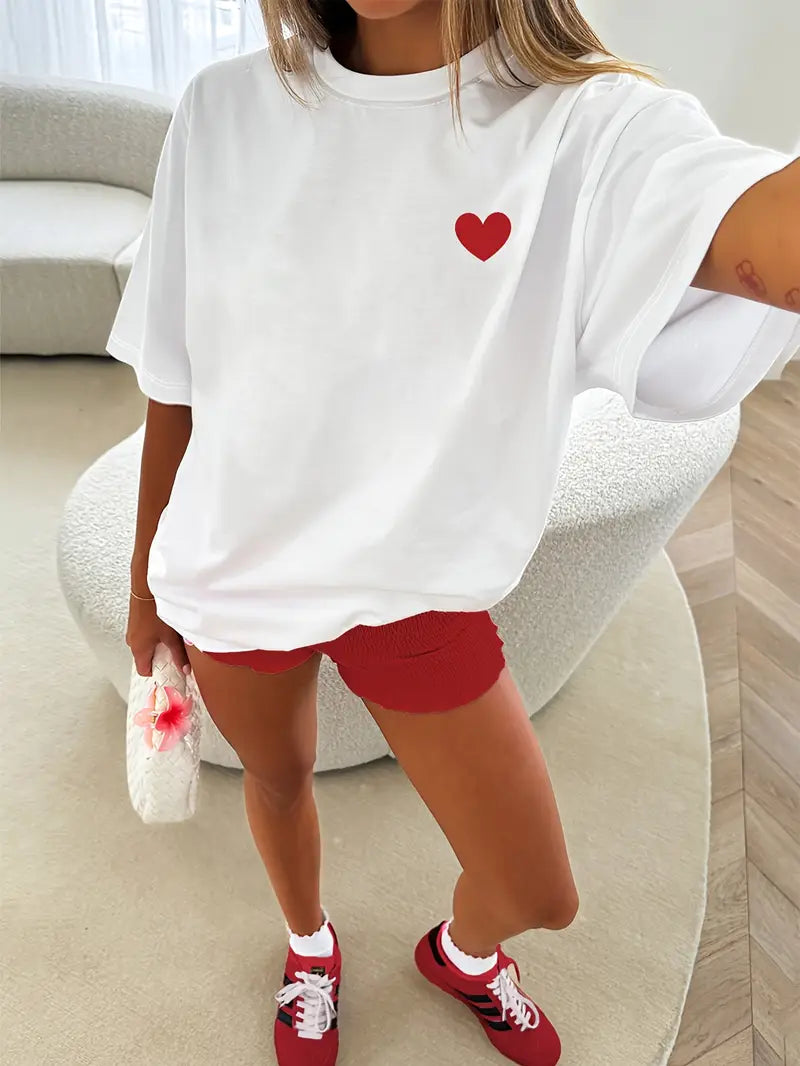 Small Heart Shirt | Støtt brystkreft