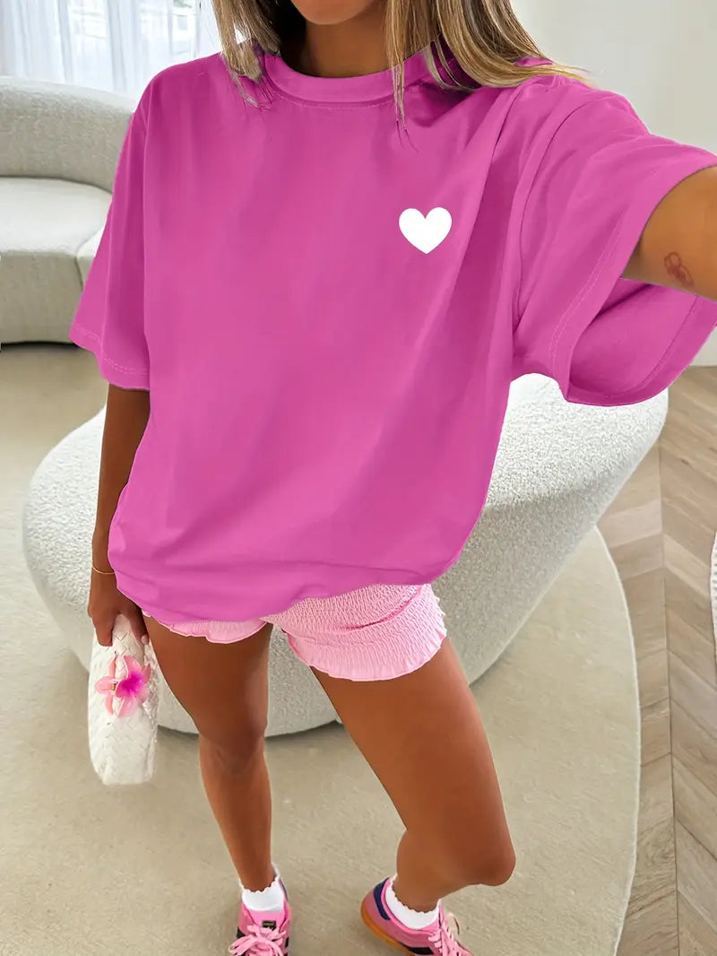 Small Heart Shirt | Støtt brystkreft