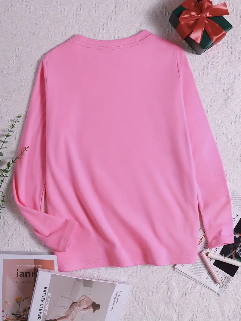Cute Hearts Sweatshirt | Støtt brystkreft