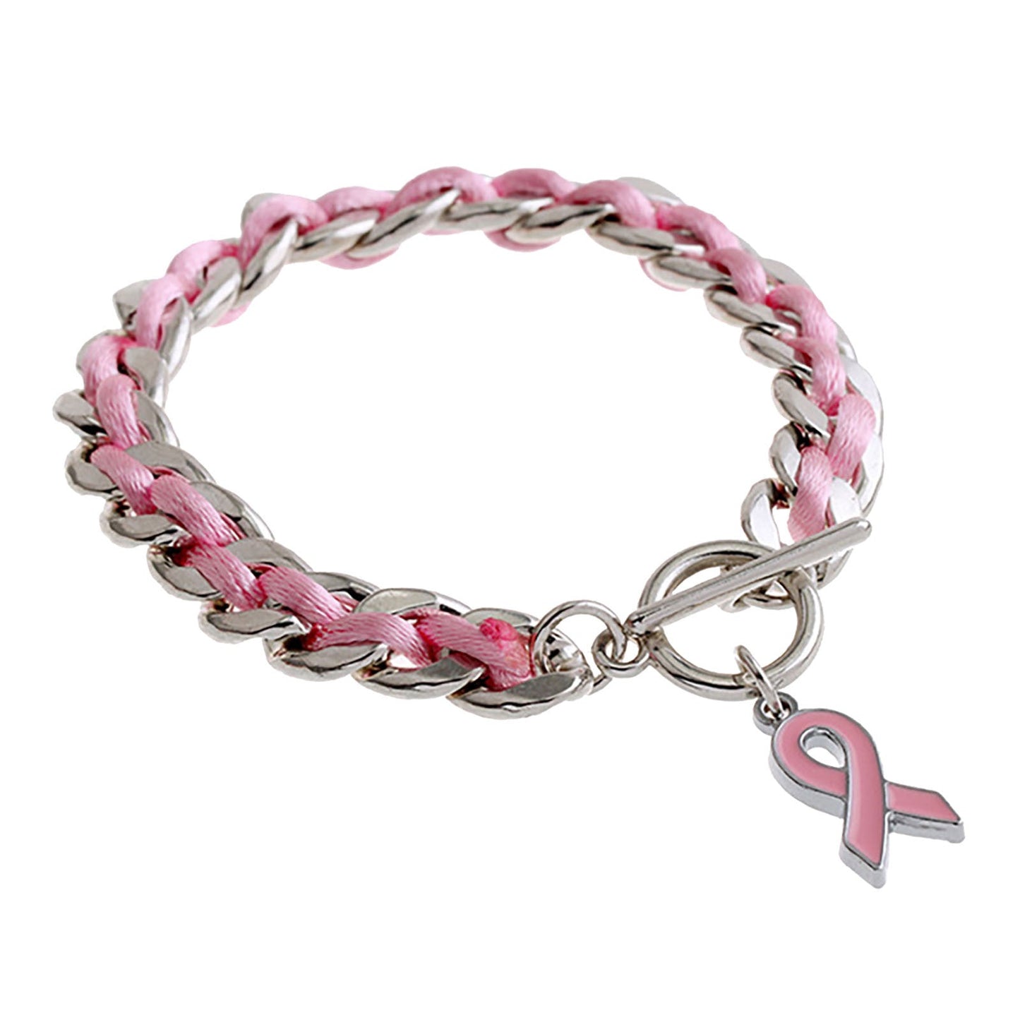 Pink Heart Bracelet | Støtt brystkreft