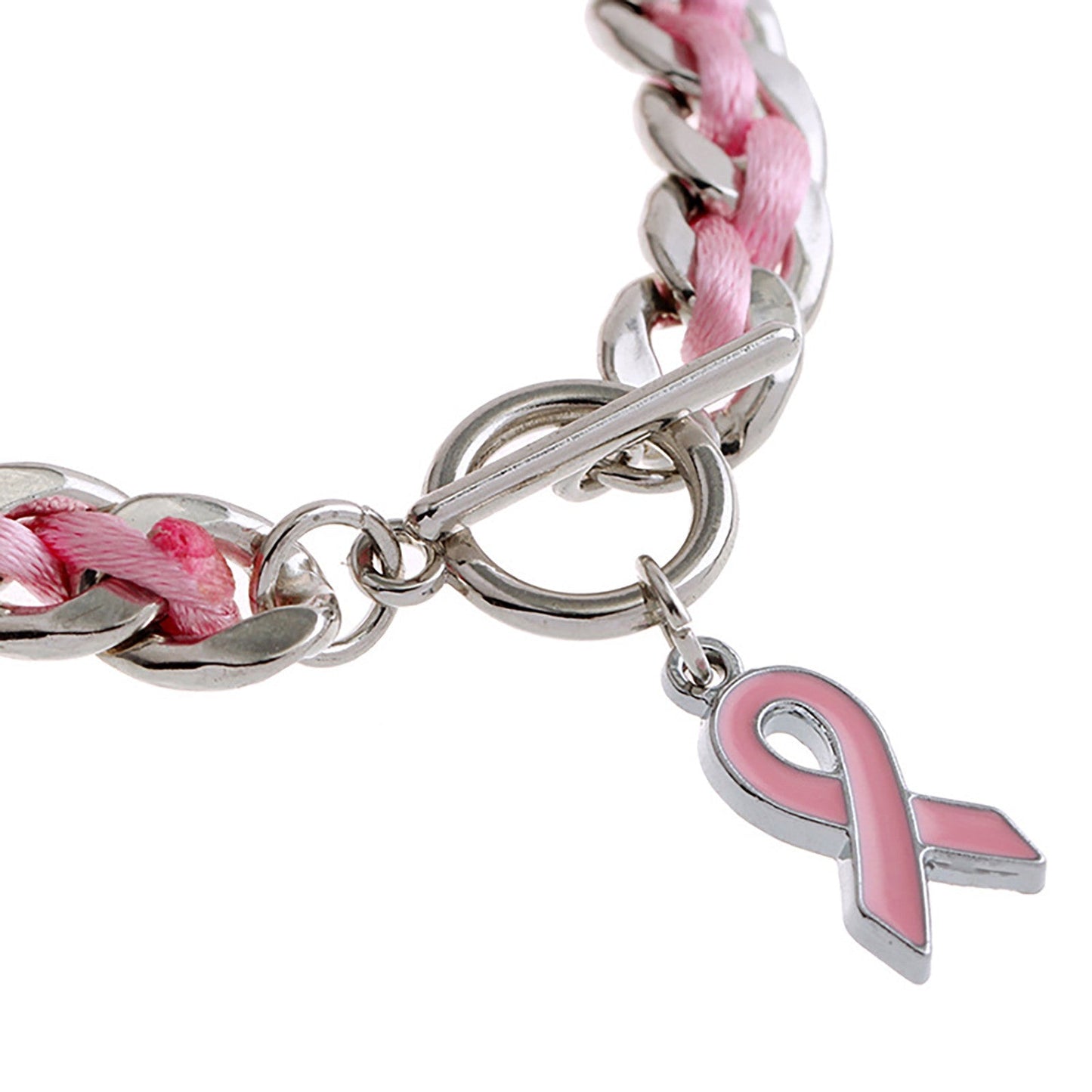 Pink Heart Bracelet | Støtt brystkreft