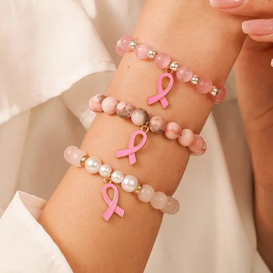 Pink Ribbon Bracelet | Støtt brystkreft