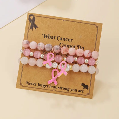 Pink Ribbon Bracelet | Støtt brystkreft