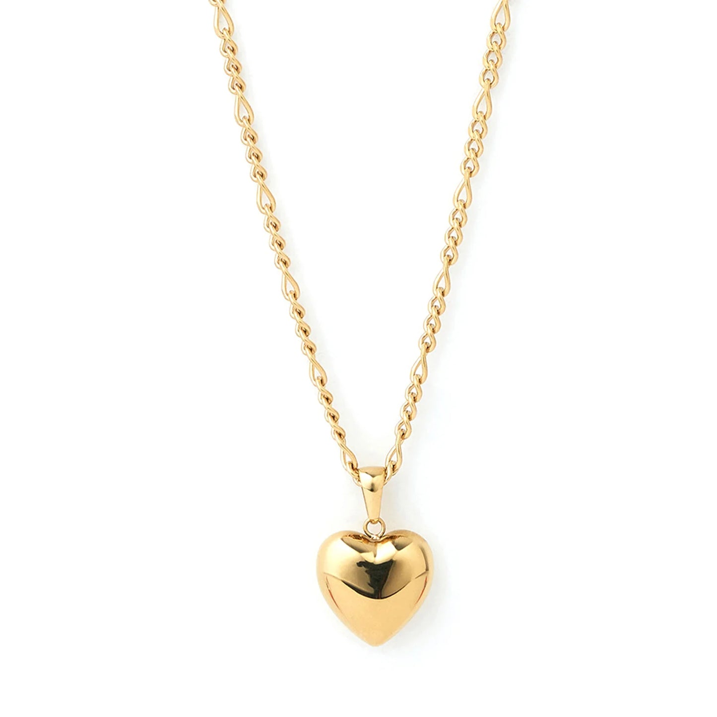 Gold Color Heart Necklace
