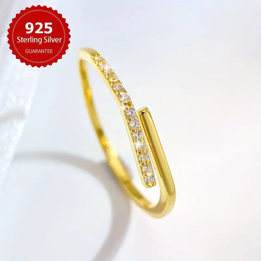 Gemstone Open Ring | Støtt brystkreft