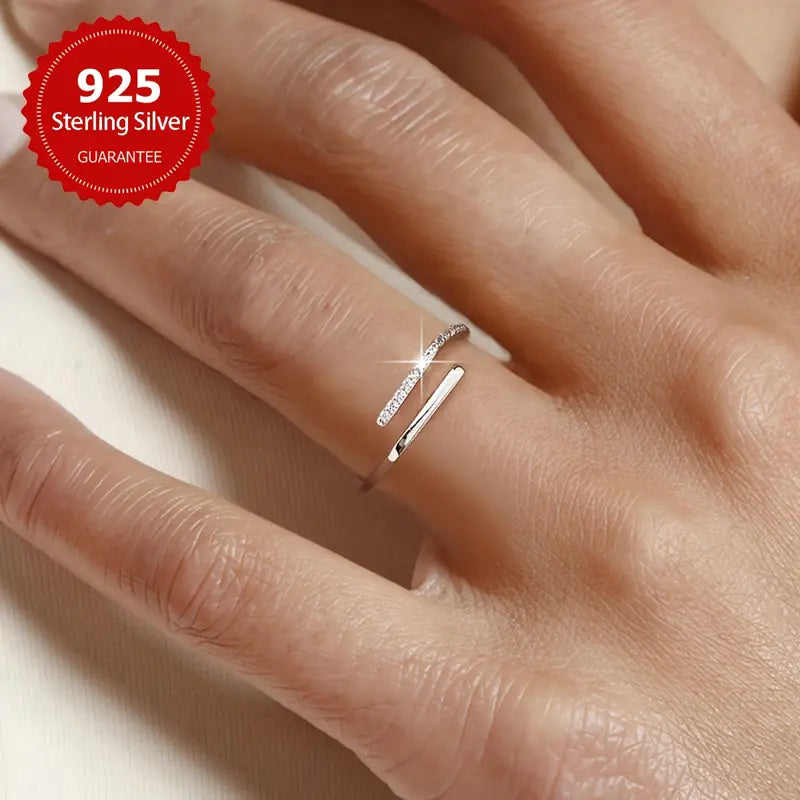 Gemstone Open Ring | Støtt brystkreft